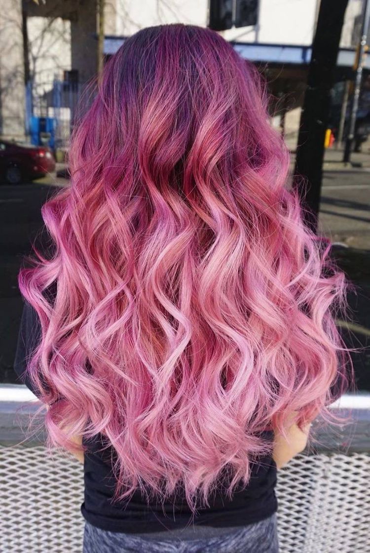 Social Cabelo colorido inspiração ,para mudar de visual 😍