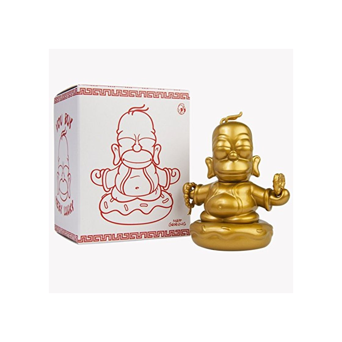 Productos Simpsons Vinyl Figure Golden Buddha Homer 8 cm Kidrobot Mini figures