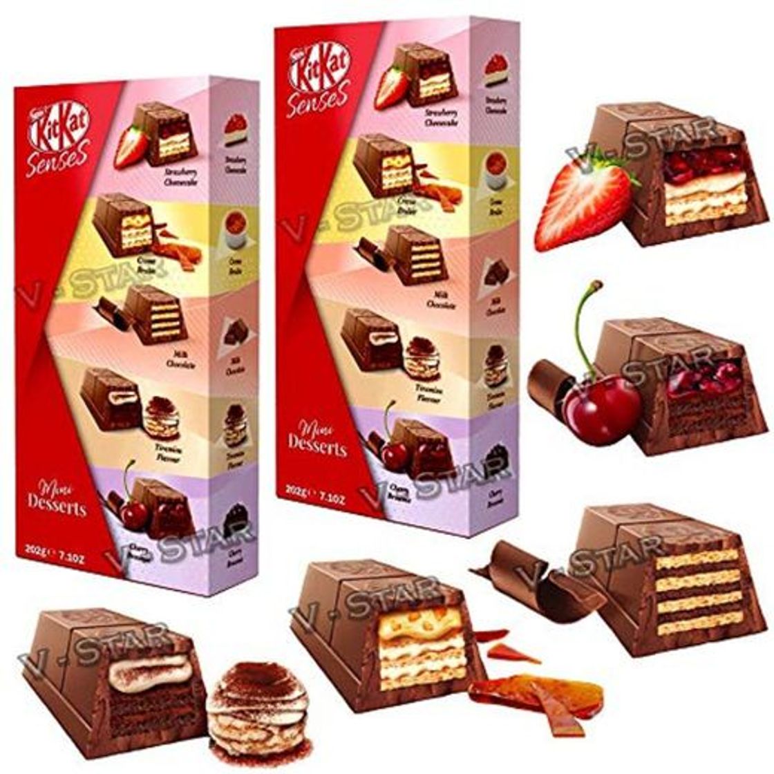 Producto Nestle Kit Kat Senses Mini Desserts