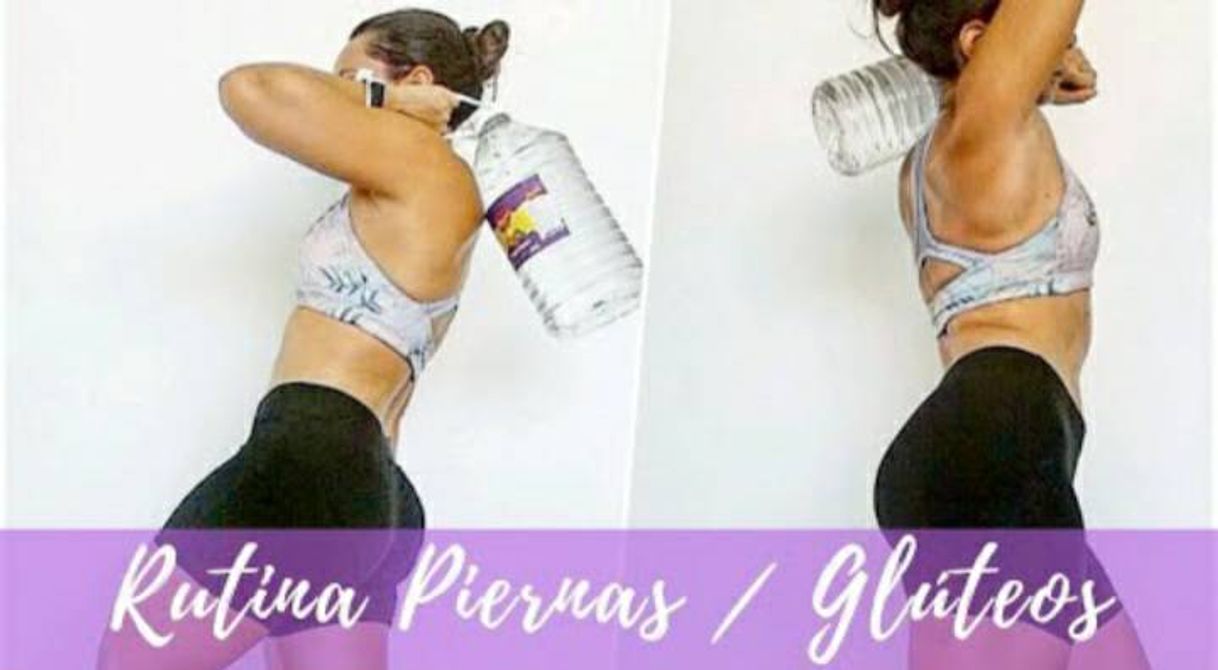 Fashion RUTINA DE PIERNAS/ GLUTEOS EN CASA CON BOTELLAS DE AGUA