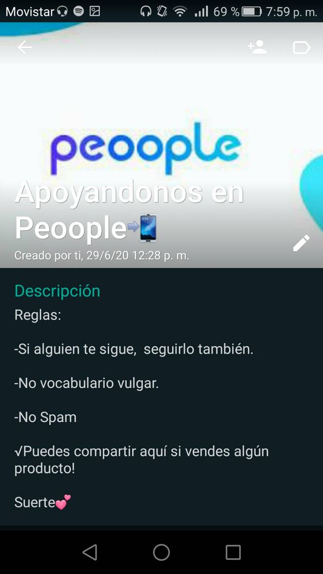 Social Grupo de apoyo