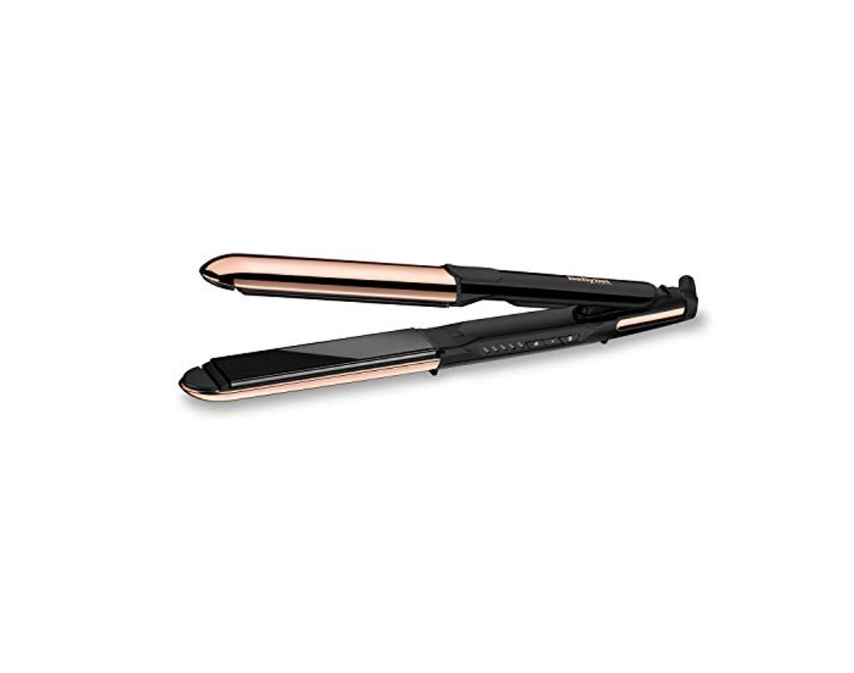 Beauty BaByliss Pure Metal ST481E - Plancha de pelo profesional 2 en 1