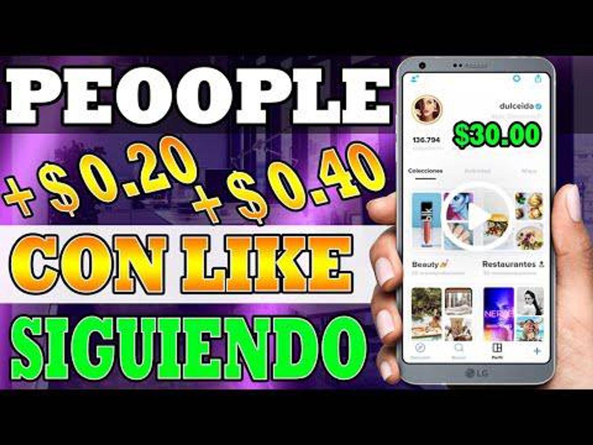 Moda PeooPle APP 📳 Ganar Hasta 💶20 MENSUAL DANDO LIKE Y COMPART