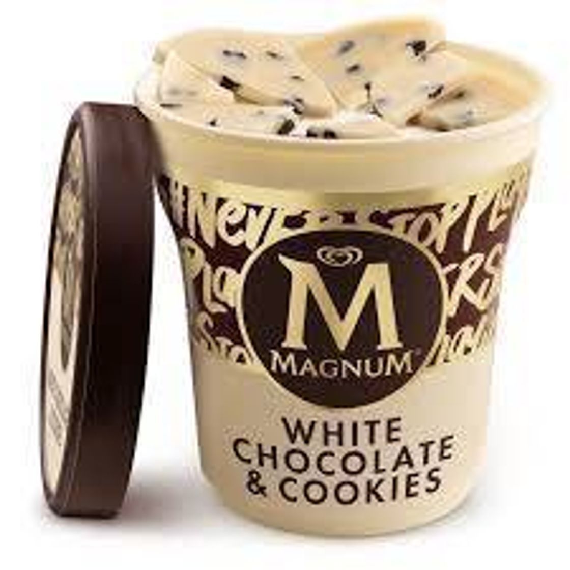 Fashion 
GELADO MAGNUM CHOCOLATE BRANCO E COOKIES 