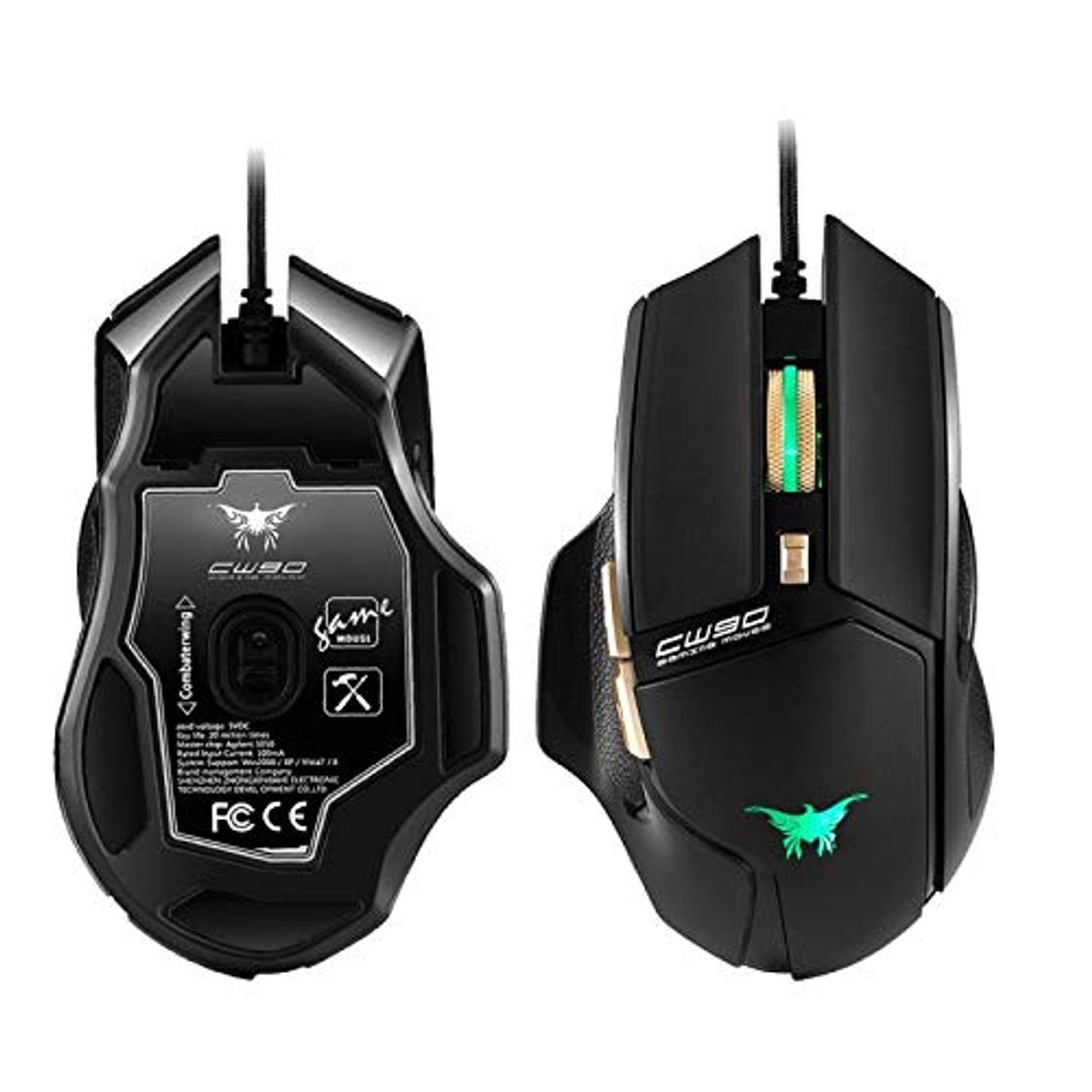 Producto Souris Gamers, 6 Boutons 3800 dpi Filaire