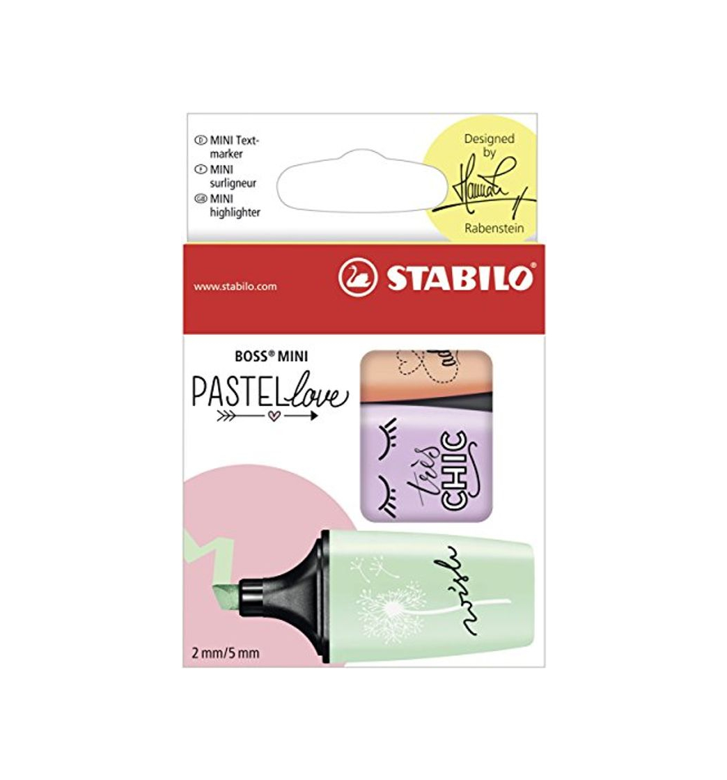 Producto Marcador pastel STABILO BOSS mini