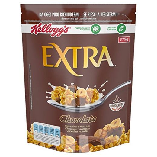 Kellogg's Extra Chocolate belga y Avellanas Granolas- 375 g