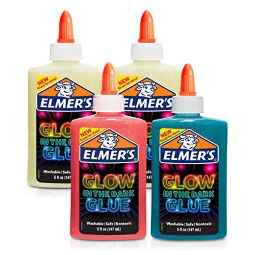 Elmer's Glow-in-The-Dark Glue Lavable