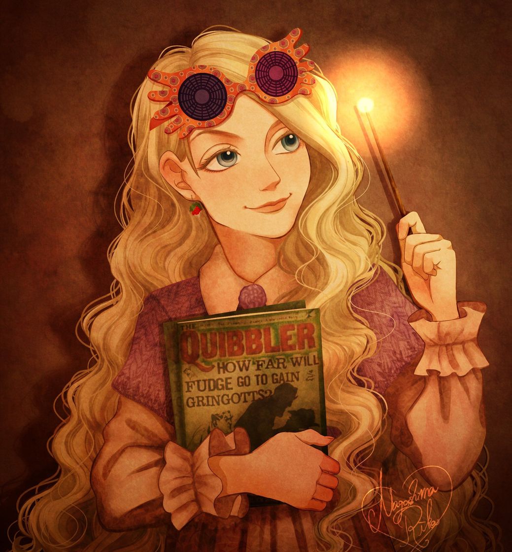 Fashion Desenho da Luna Lovegood