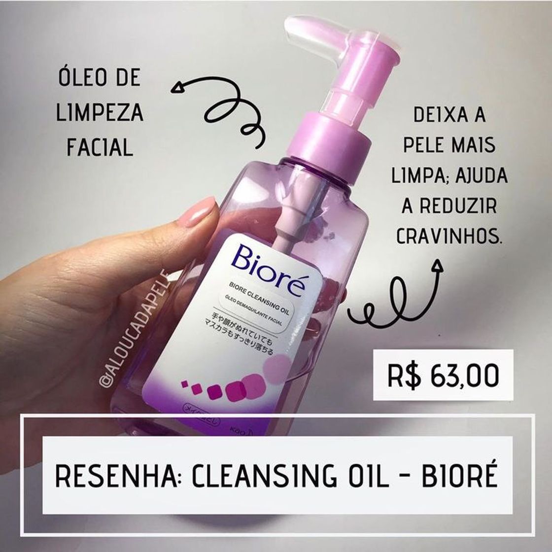 Fashion Cleansing Oil Bioré 