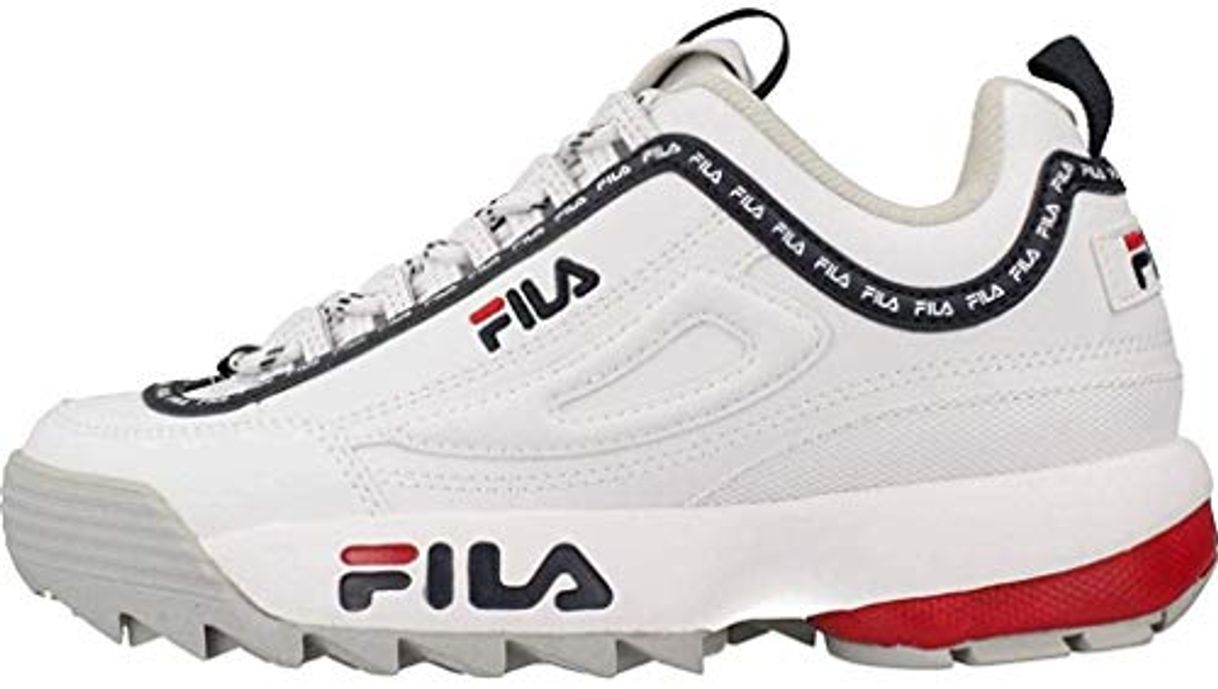 Moda Fila 1010302 - Zapatillas Mujer Color Blanco Talla