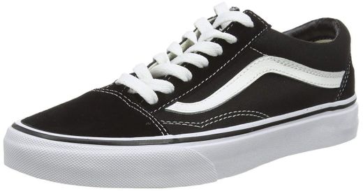 Vans Old Skool, Zapatillas Unisex Adulto, Negro