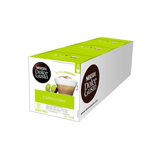 Nescafé Dolce Gusto Cappuccino, Café Gourmand - 90 cápsulas