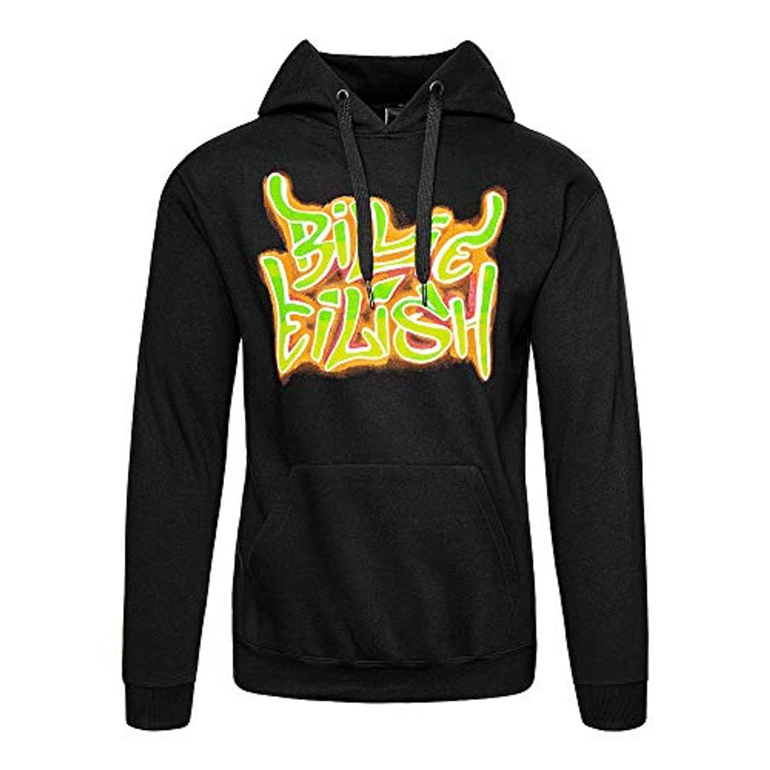 Products Billie Eilish Airbrush Flames Blohsh - Sudadera con Capucha para Hombre