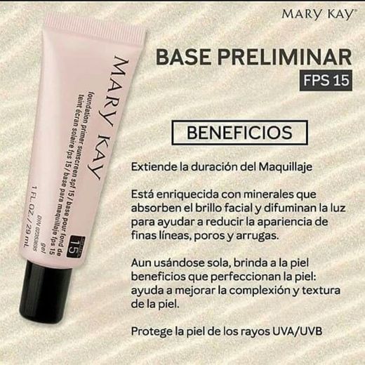 Base para Maquillaje FPS 15 Mary Kay