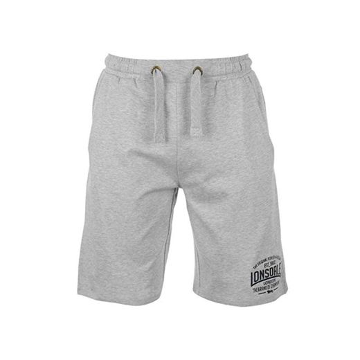 Lonsdale - Pantalones cortos ligeros de boxeo para hombre