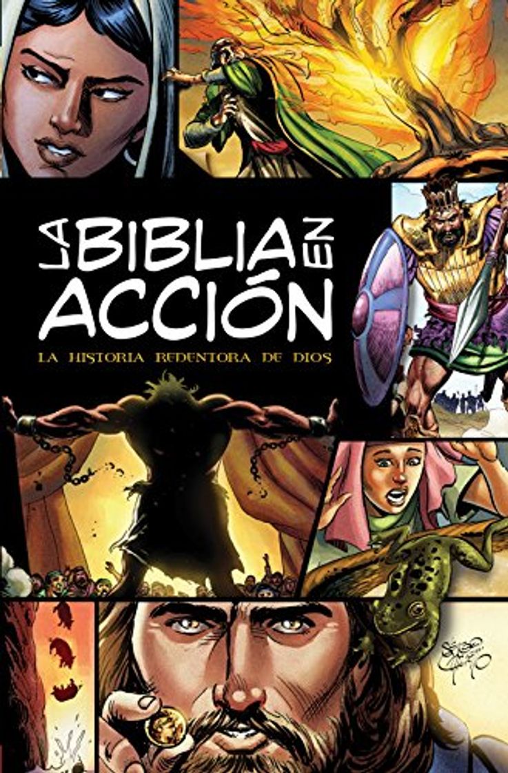 Book La Biblia en acción: The Action Bible-Spanish Edition