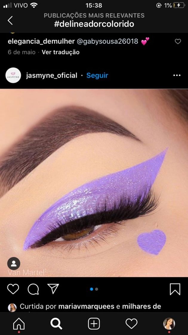 Social lilás 💜