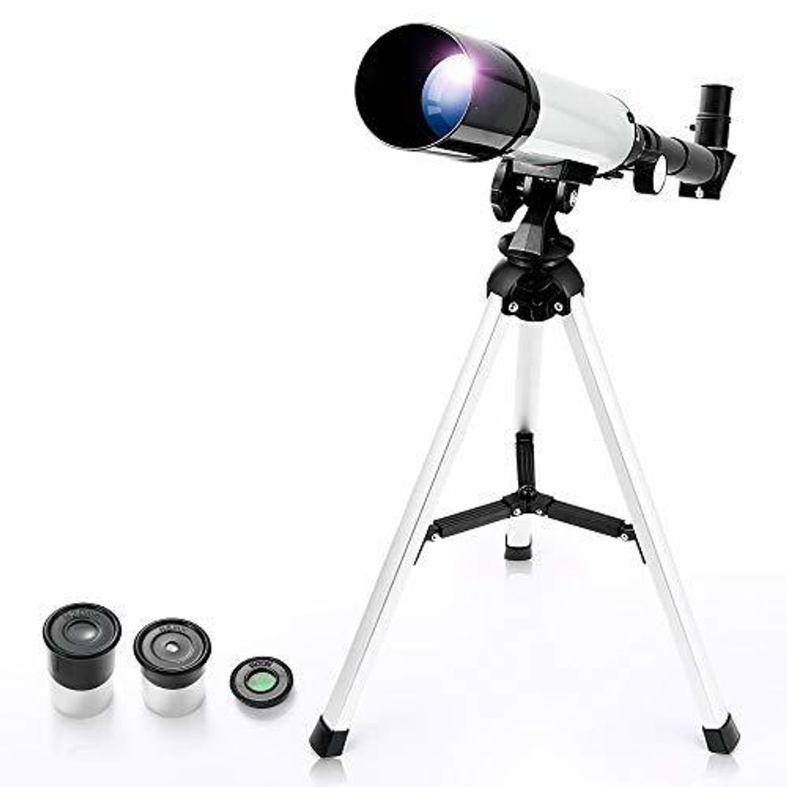 Social Telescopio Astronómico Zoom HD al Aire Libre Monocular Espacio Telescopio con Trípode
