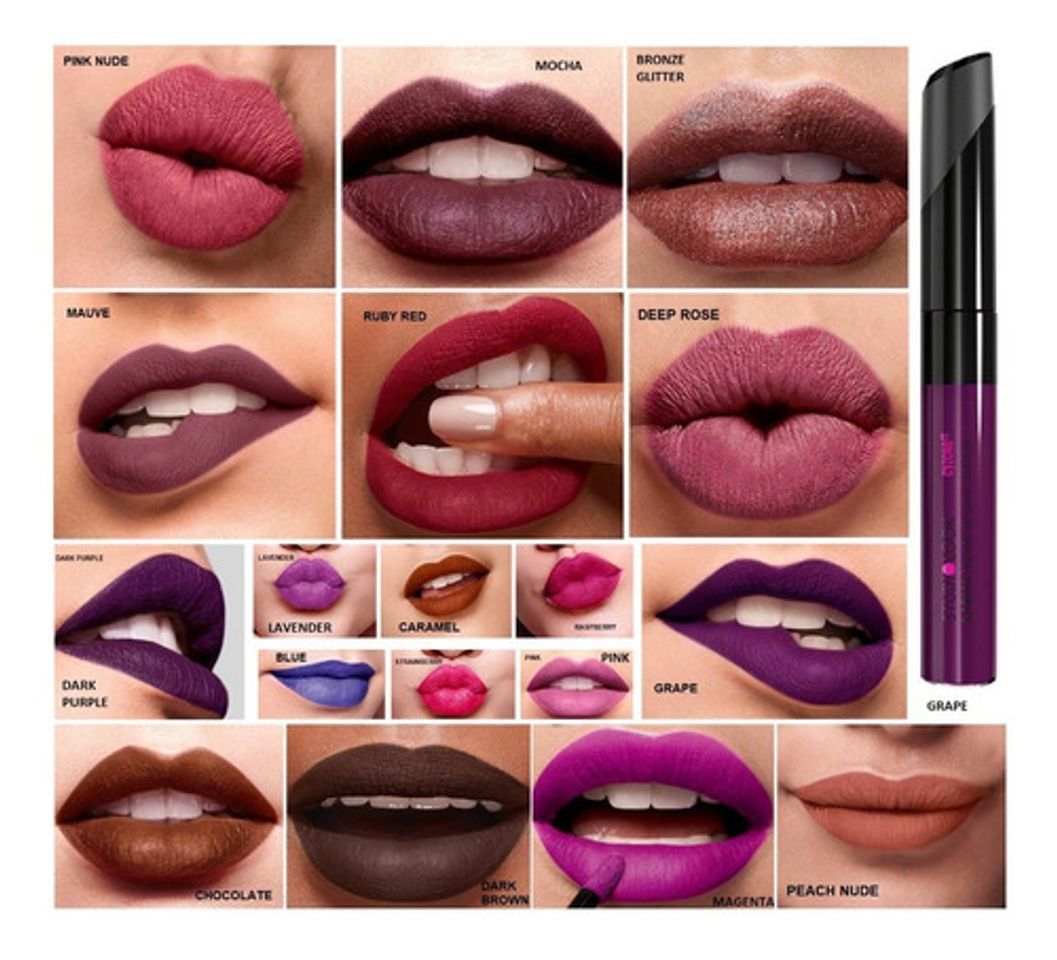 Producto Labiales matte cyzone