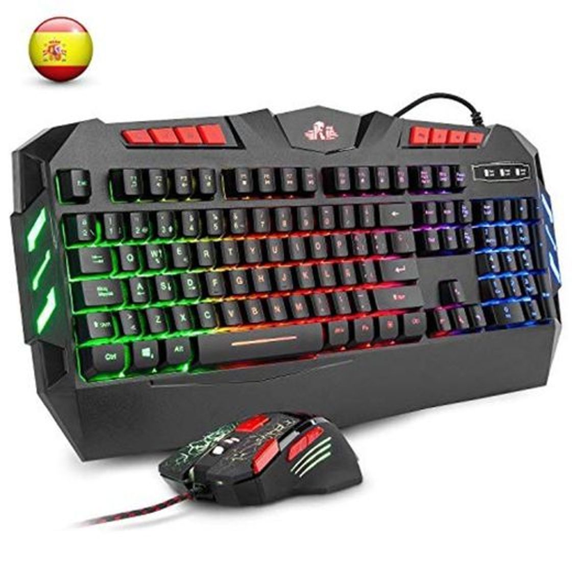 Social Rii RK900+ Teclado con sensibilidad mecánica Completo
