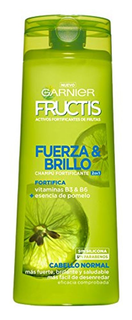 Social Garnier Fructis Fuerza y Brillo 2en1 Champú
