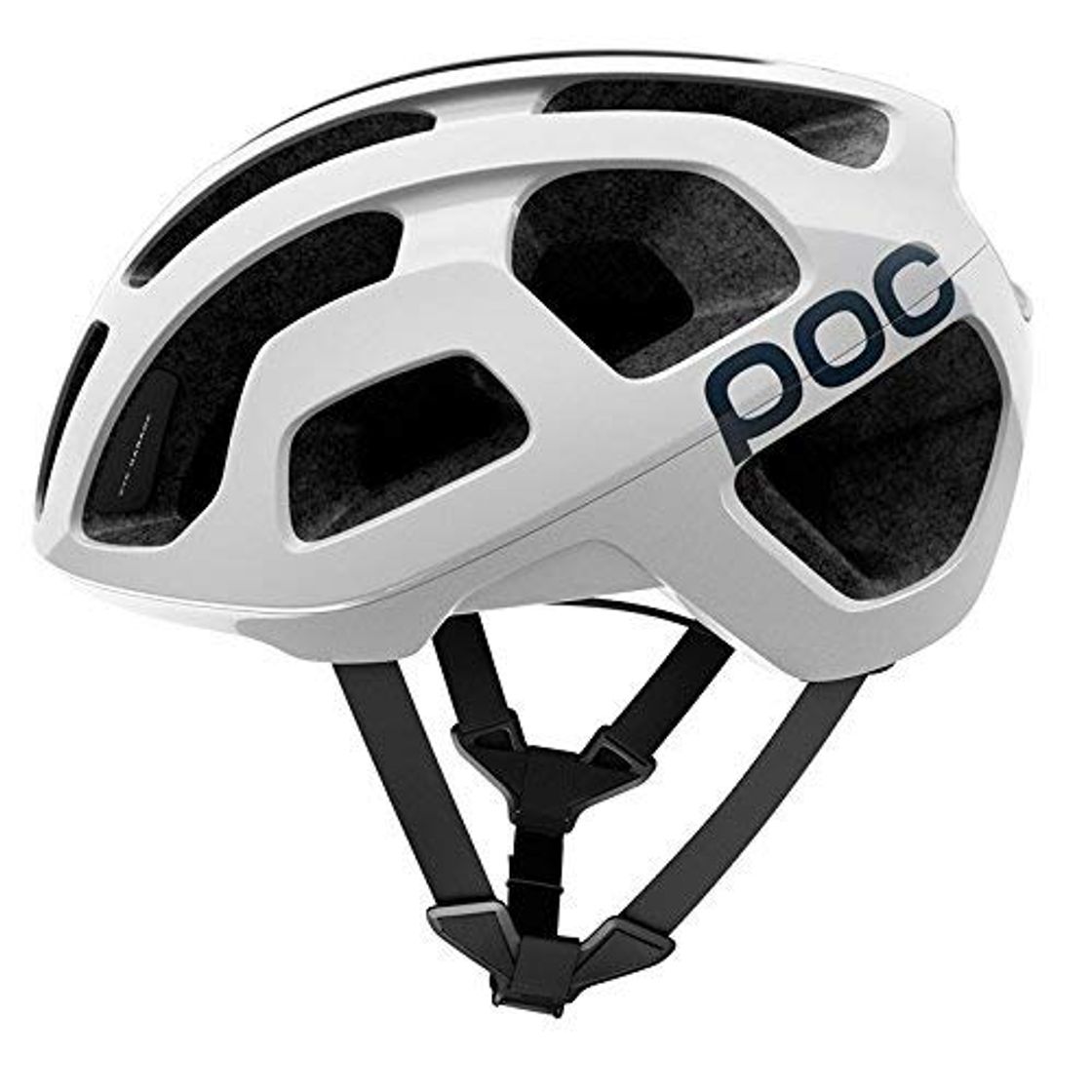 Social Poc Octal C Casco con Correas Ergonómicas, Unisex Adulto, Blanco