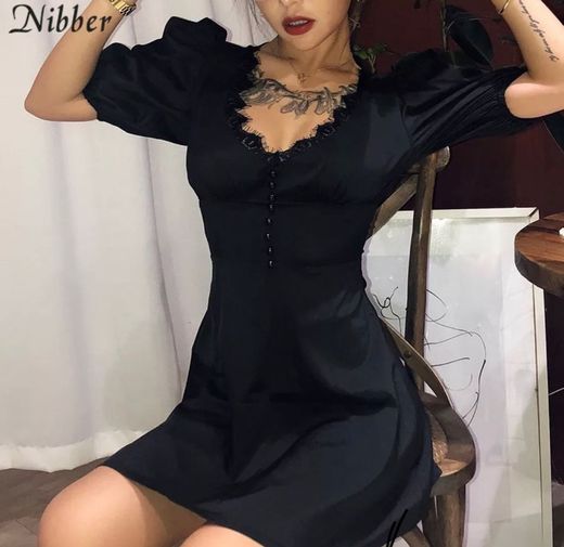 Vestido negro de encante
