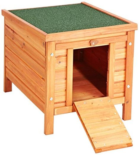 VivaPet Gato/Perro/Conejo/Guinea Pig de Madera Hide casa – 50cm