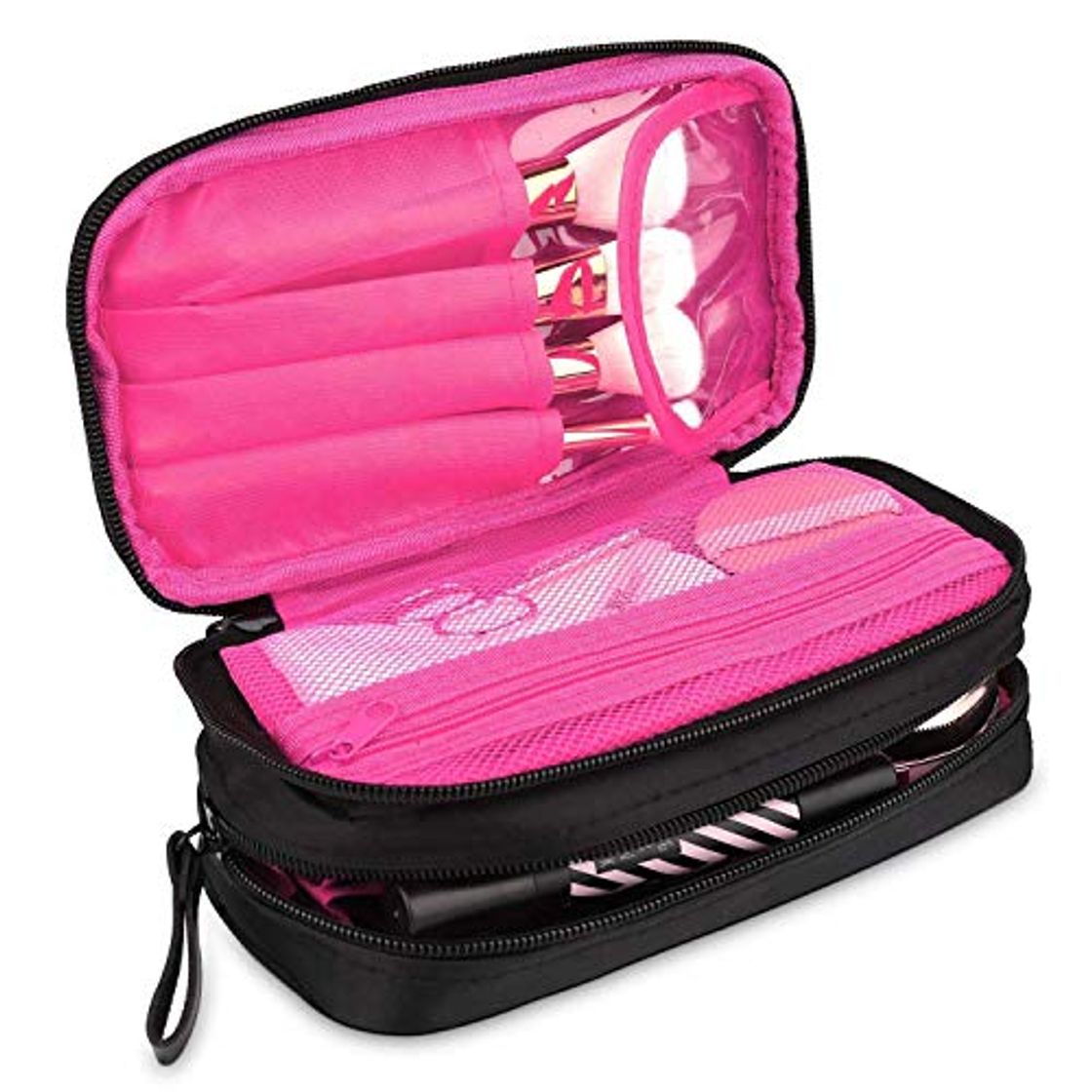 Social sciuU Bolsa Cosmética de Viaje, Estuche de Belleza Lavado portátil Plegable, Multiusos