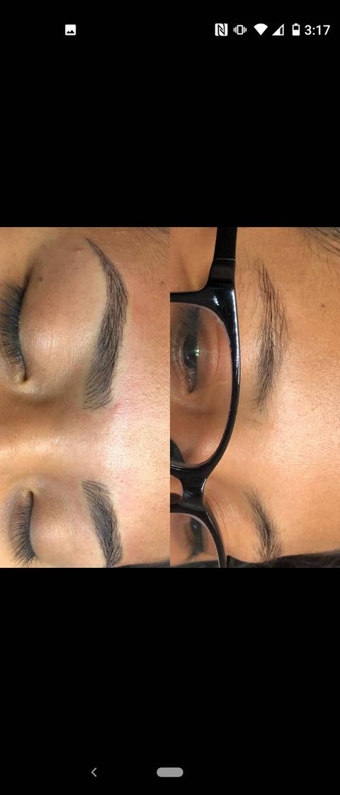 Fashion HaiQianXin Microblading ceja Tatuaje Pluma Impermeable Tenedor Punta Bosquejo Maquillaje Tinta