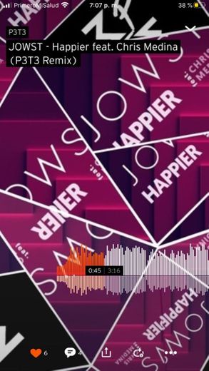 JOWST - Happier feat. Chris Medina (P3T3 Remix)