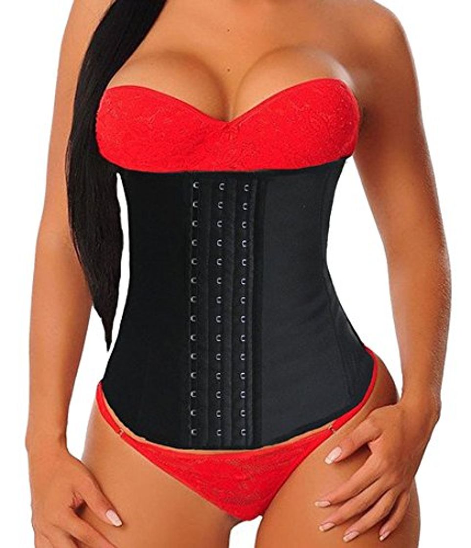 Social YIANNA Mujer Fajas Reductoras Corsé Waist Trainer Corset Reductor Adelgazante Bustiers de