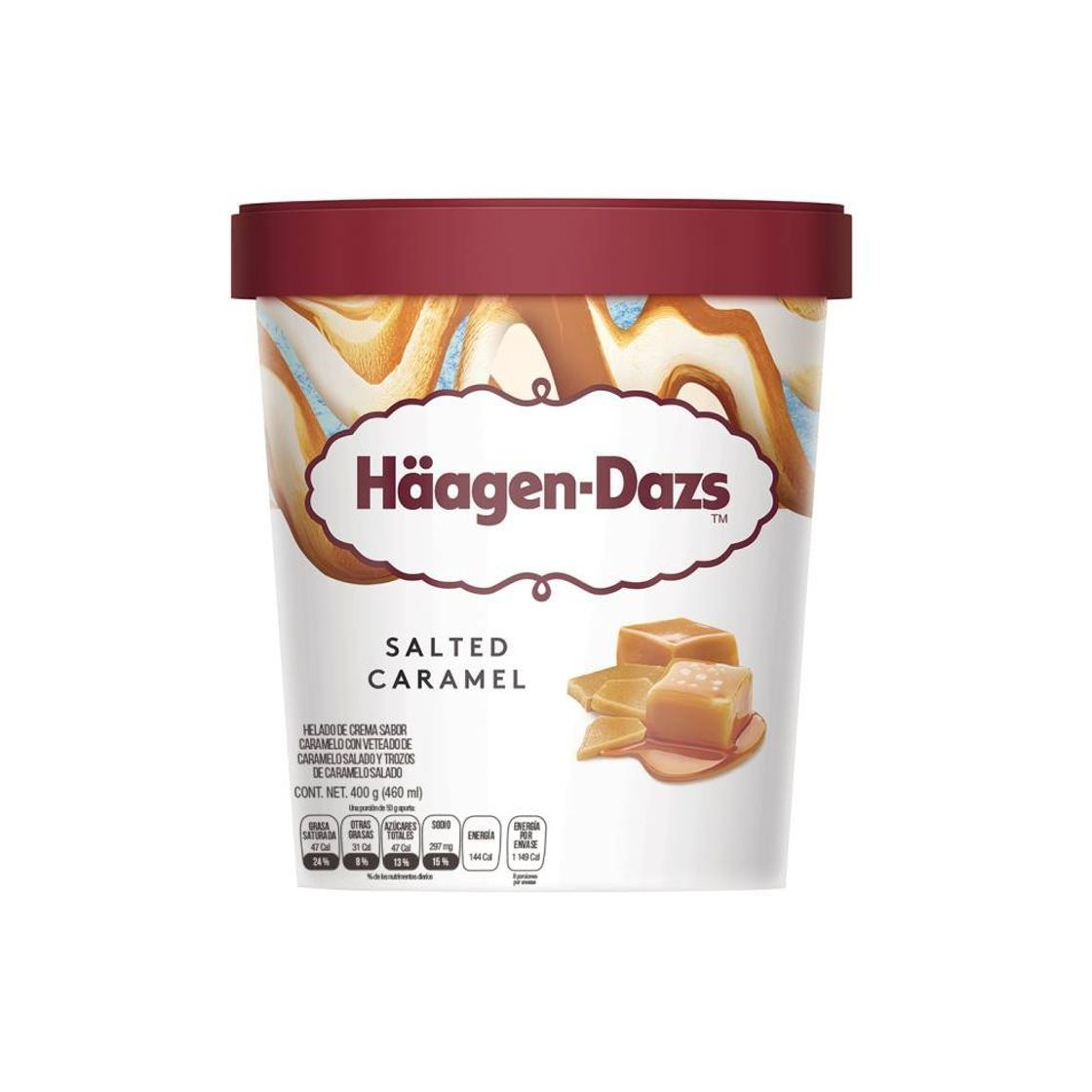 Product Helado Haagen Dazs Salted Caramel

