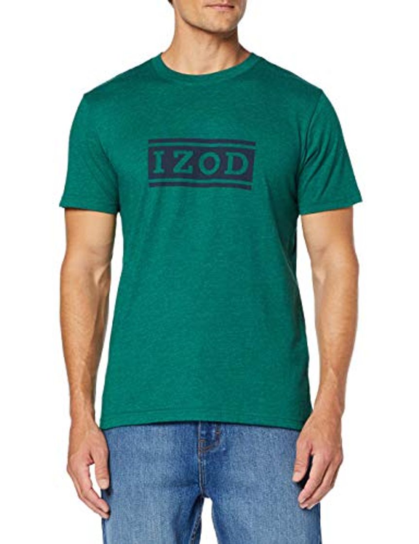 Moda Izod Logo Graphic tee Camiseta, Verde