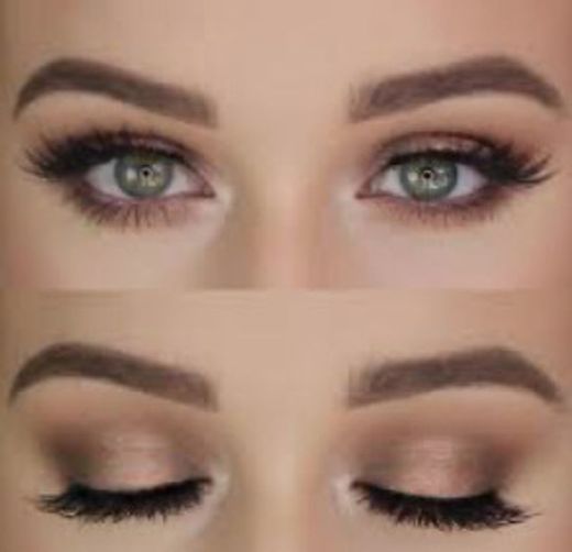 Maquillaje de ojos y labios 