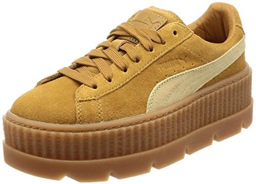 Puma x Fenty Cleated Creeper Suede Golden Brow by Rihanna