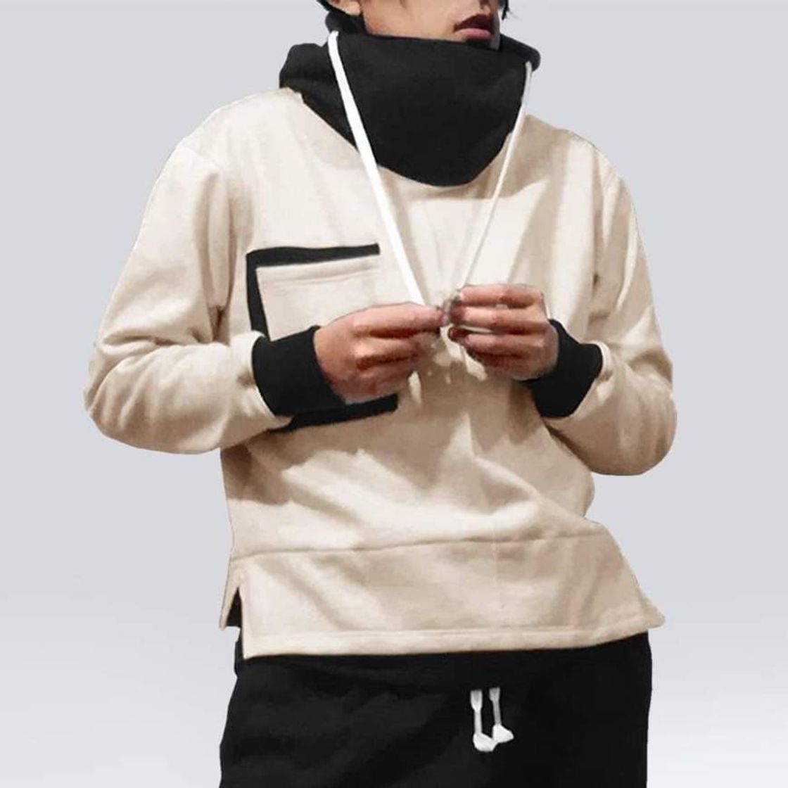 Moda Hoddie Ninja Neck