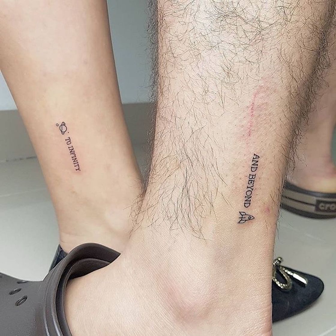 Fashion Tatuagem casal