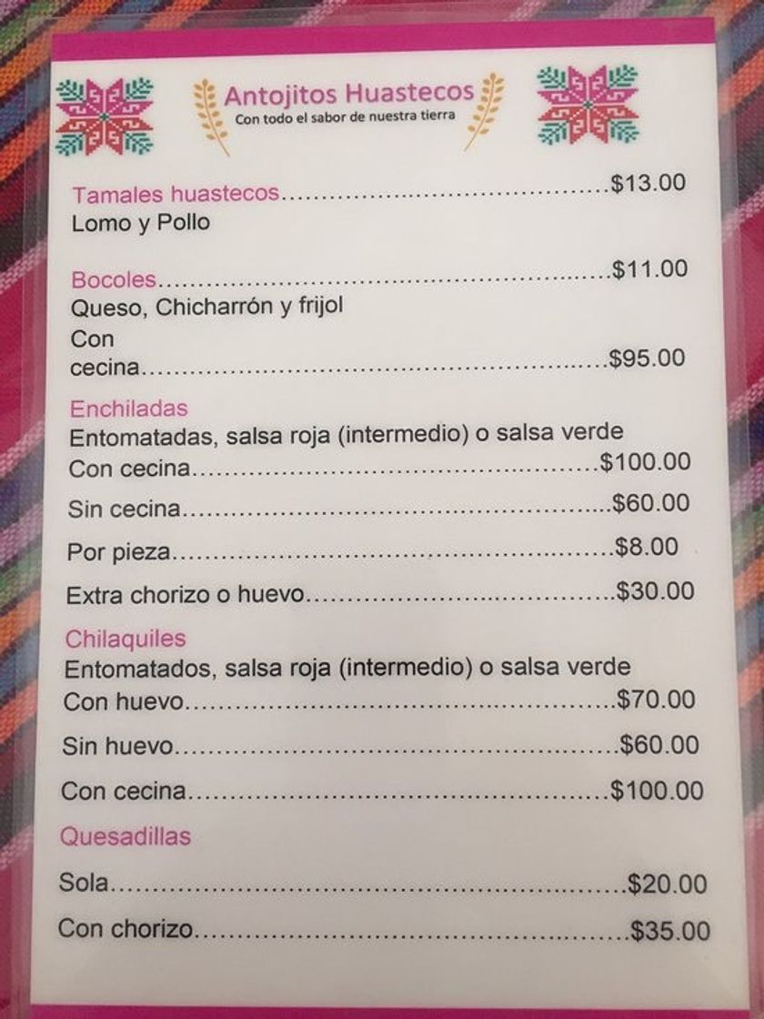 Restaurants Antojitos Huastecos