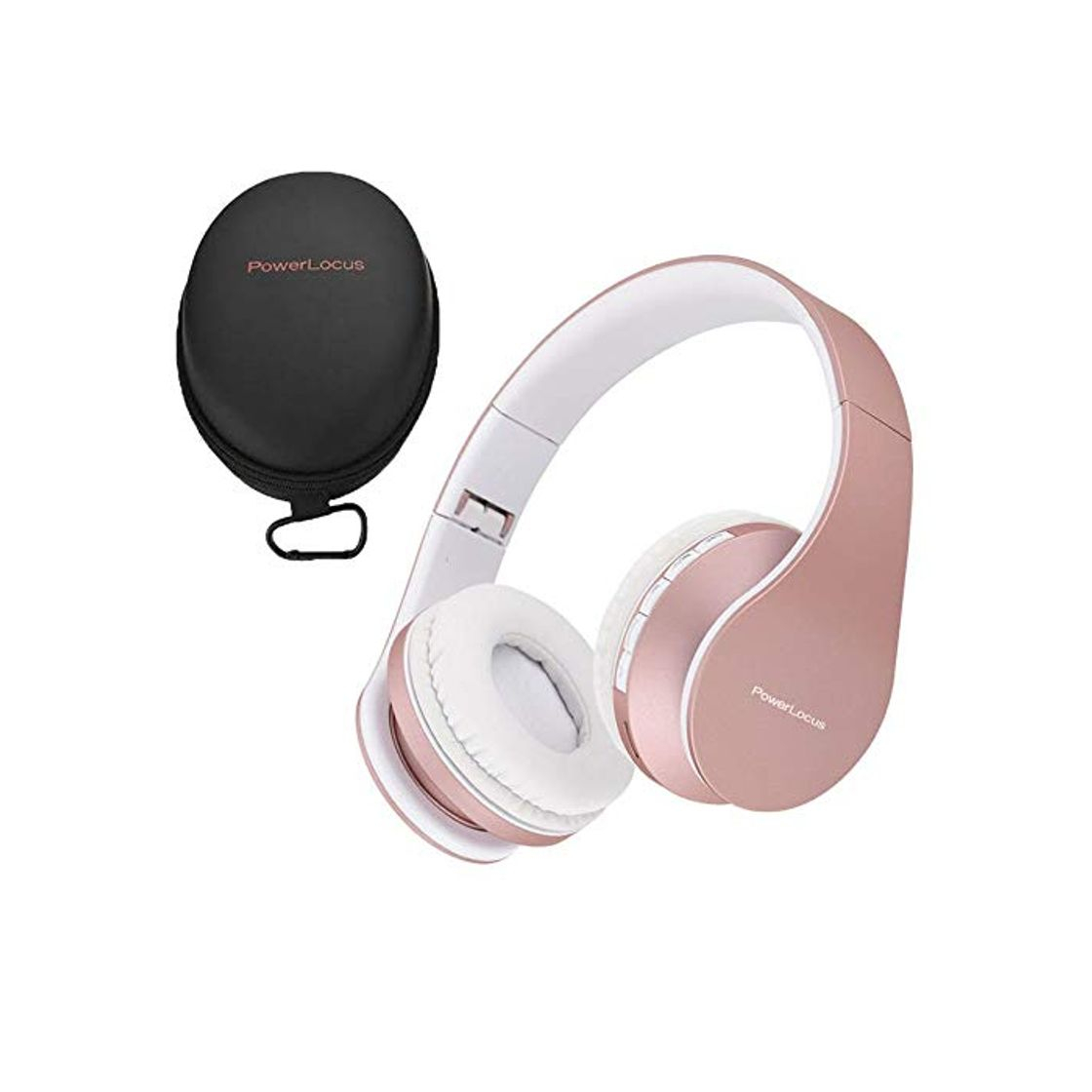 Electrónica PowerLocus P1 - Auriculares Bluetooth inalambricos de Diadema Cascos Plegables