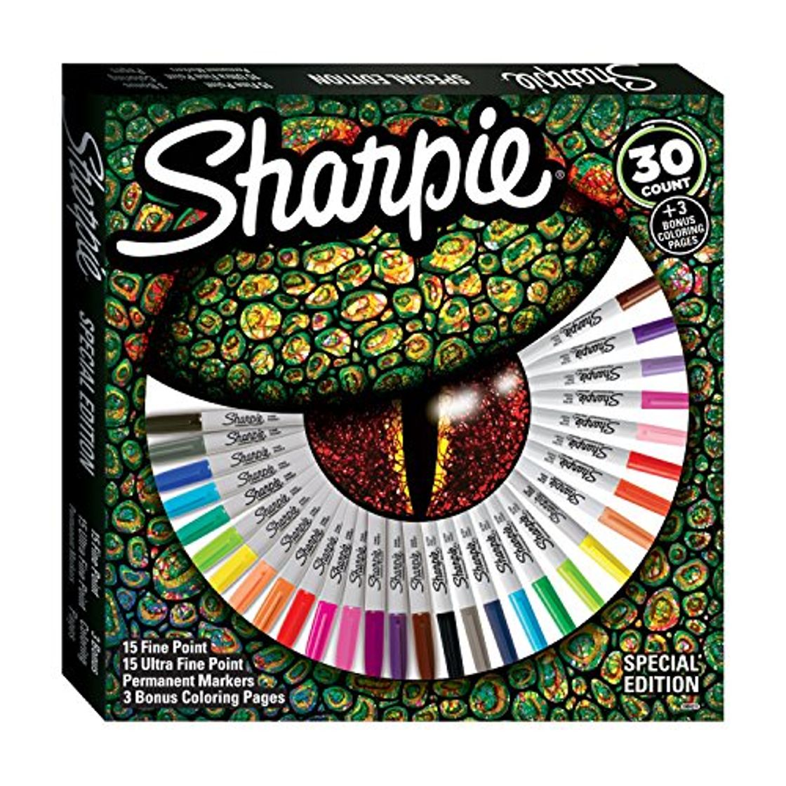 Places Sharpie 2016370 colorear para adultos – Rotuladores de colores