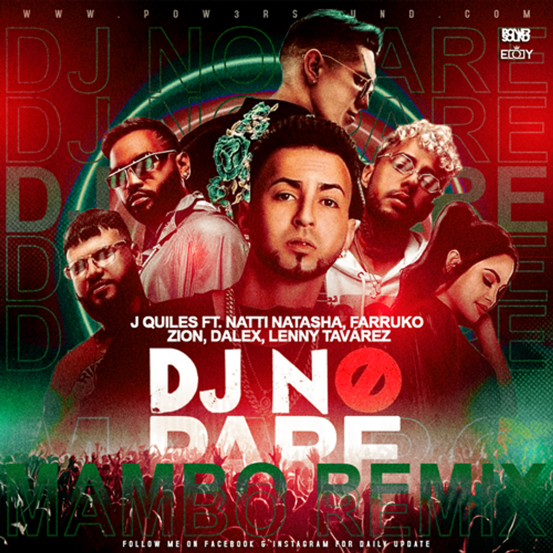 Music DJ No Pare (feat. Zion, Dalex, Lenny Tavárez) - Remix