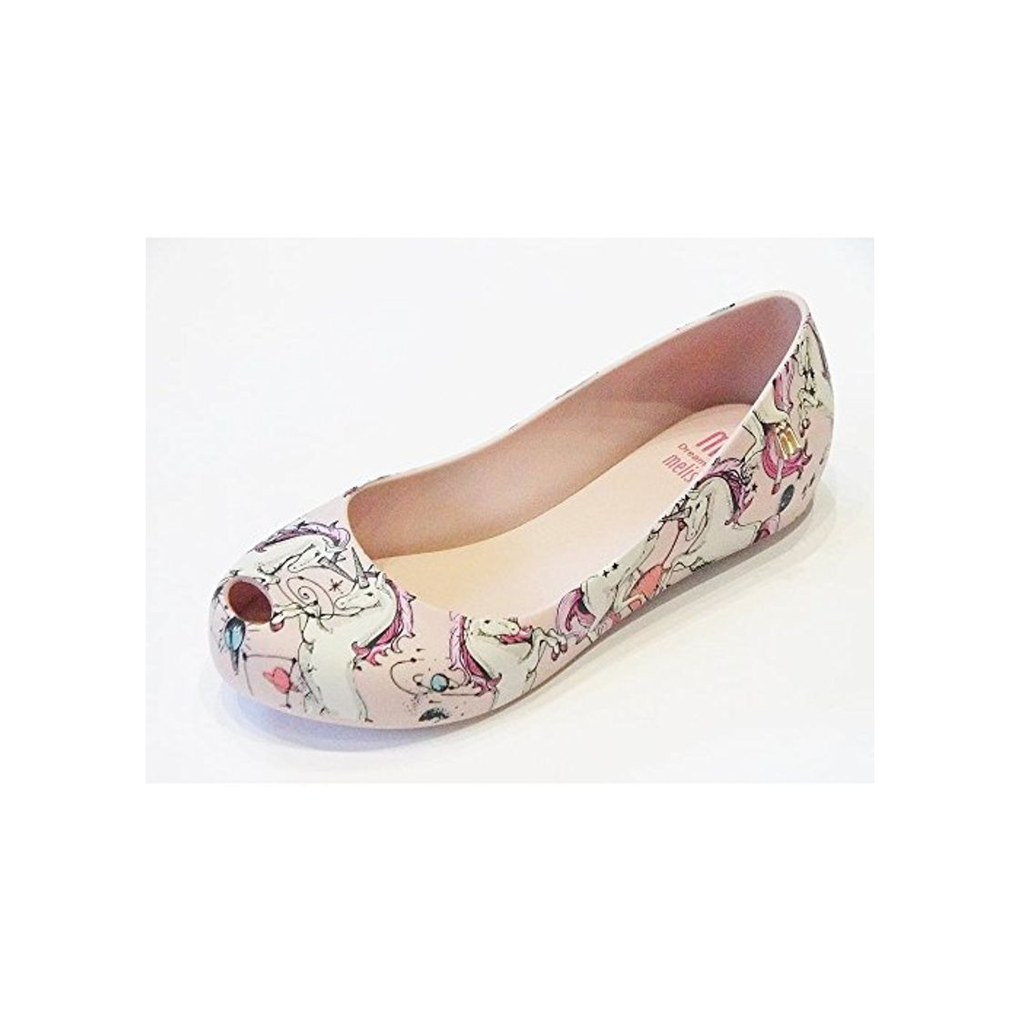 Fashion Mel Dreamed by Melissa Kids Ultragirl Fantasy 20 Flat Blush Unicorn-Blush-3