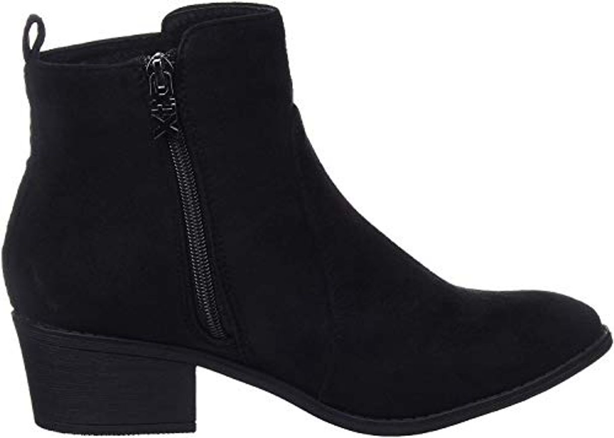 Fashion XTI 48606, Botines para Mujer, Negro