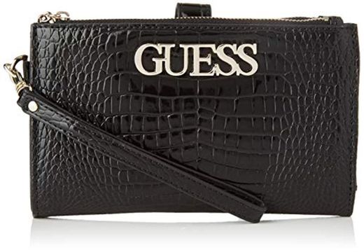 Guess Uptown Chic SLG Dbl Zip Orgnzr, Small Leather Goods Mujer Size