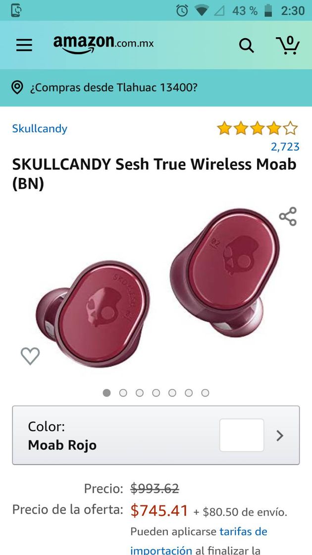 Products Audífonos Skullcandy