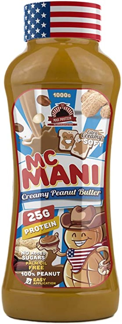 Product Max Protein Mc Mani - Crema de Cacahuete