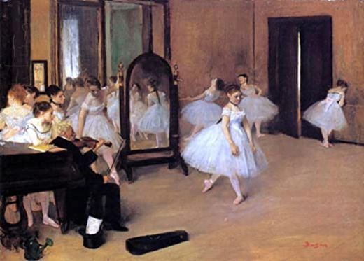 Edgar Degas  / clases de baile
