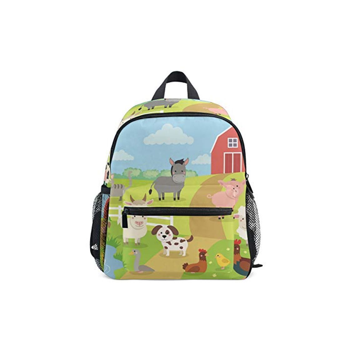 Social Mochila para niños Granja Animales Jardín de Infantes Bolsa Preescolar para niñas pequeñas Niños pequeños